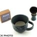 Mens Shaving Set, Blue Mustache Shave Mug, Black Badger Hair Shave Brush and Shave Soap, Shaving Bowl, Gift for Men, Best Man, Father's Day