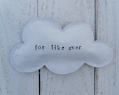Cloud art - for like ever paper cloud