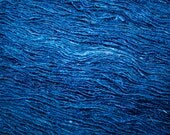 Hand Dyed Banana Silk Yarn - 100 yards Pacific Color Way