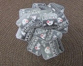 MIni day of the dead patron label - completely custom