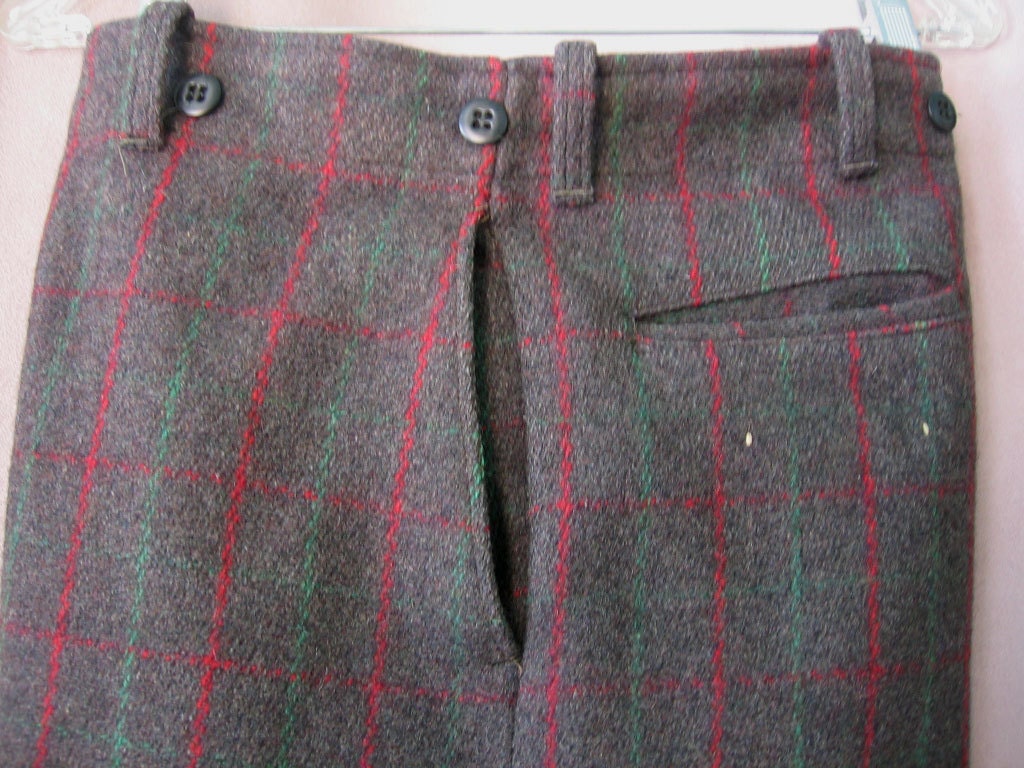 Vintage Ski Pants Hunters Pants Mens Outerwear Heavy by Emmetswyfe