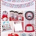 Little Man Mustache Birthday Party Package Personalized FULL Collection Set - PRINTABLE DIY - PS829CA1x