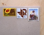 Vintage un-used - Little House on the Prairie - postage stamps to post 5 letters - or use in scrapbooking and crafts