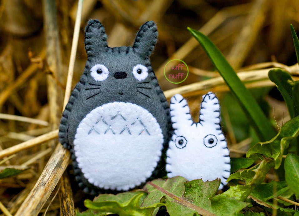 Felt Totoros - Pocket Plush Toys