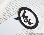 WOW bookmark. Funny and unusual book marker. Hilarious Gift gor him,kids,her, all. Ohtteam, theteam