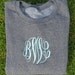 Monogrammed Sweatshirt