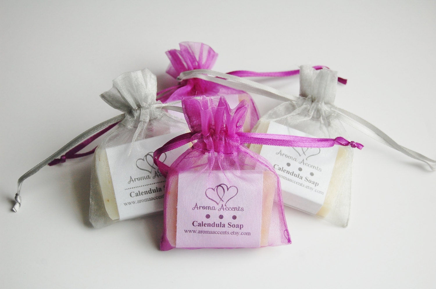 Custom Bridal Birthday Baby Wedding Shower Favors Guest Soaps 100% Natural Cold Processed