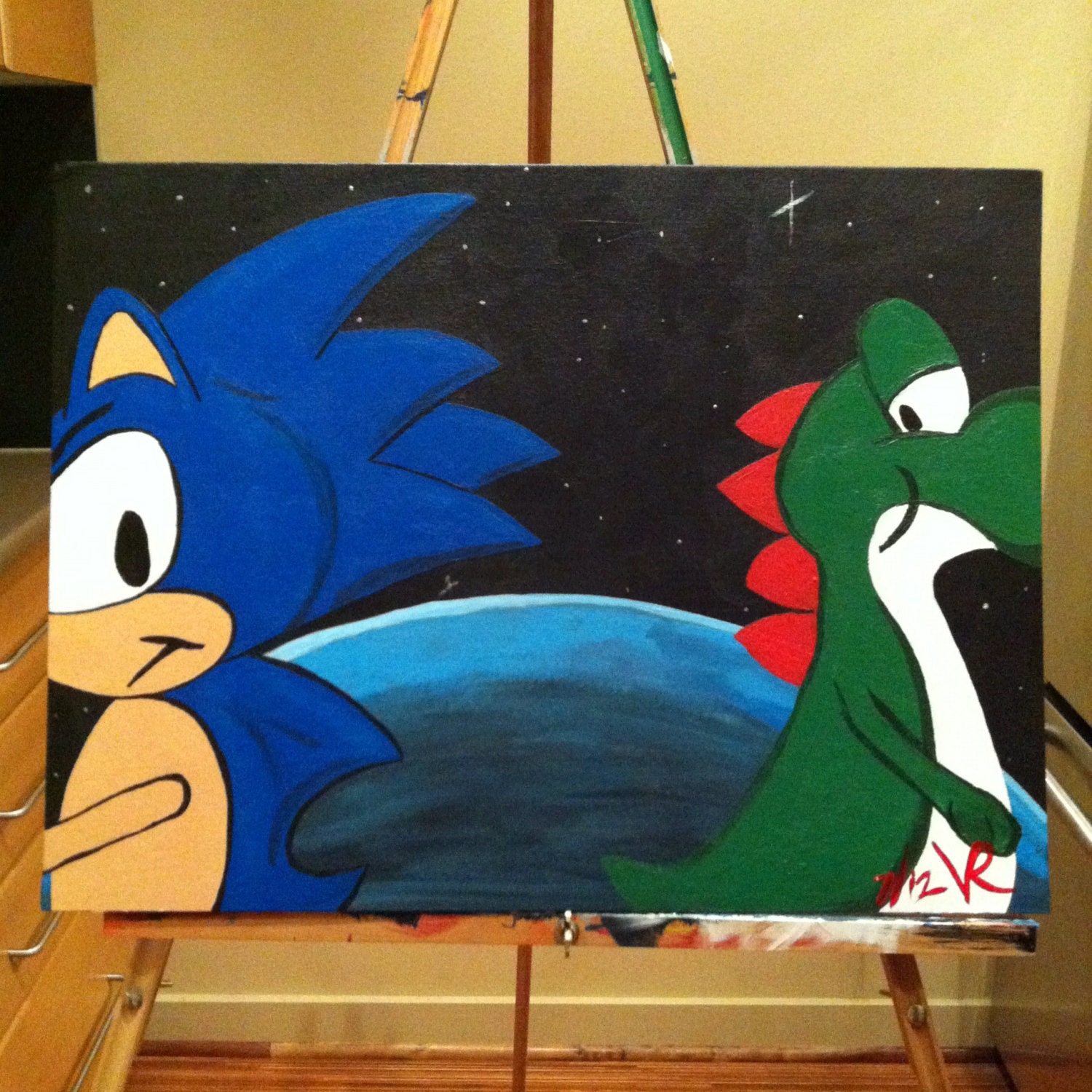 18 x 24 Video Game Inspired Art Commission