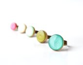 Spring circle statement ring spring jewelry bridesmaid gift best friend gift eco friendly eco fashion starlightwoods