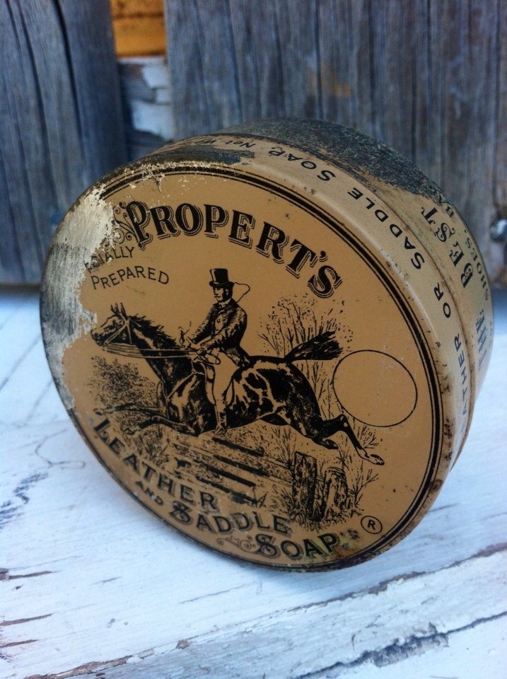 Vintage Propert's Leather Saddle Soap