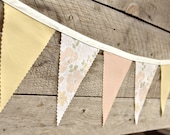 Wonderful - Vintage Bunting Banner -Free Shipping in US and Canada