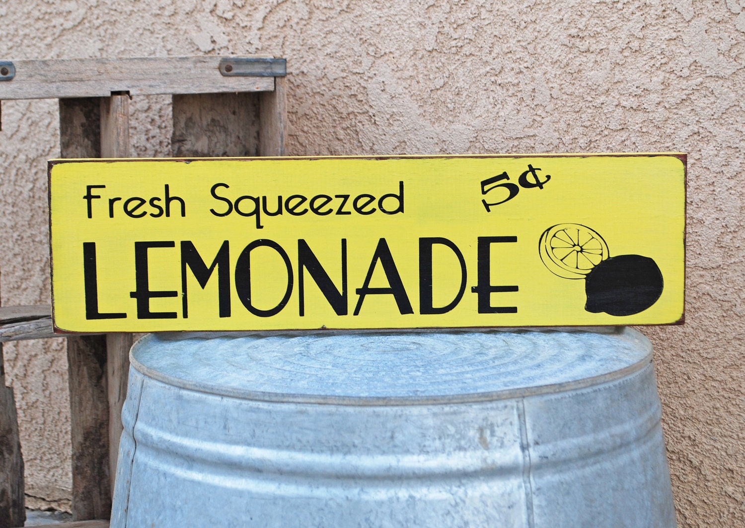 Fresh Squeezed LEMONADE Sign - Summer - Kitchen