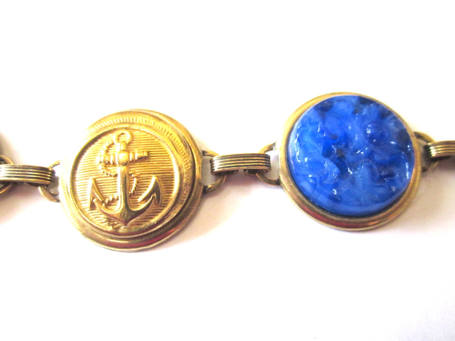 NAVAL ACADEMY, Navy antique uniform button bracelet. Blue & Gold. Navy mom, Navy wife, USNA mom