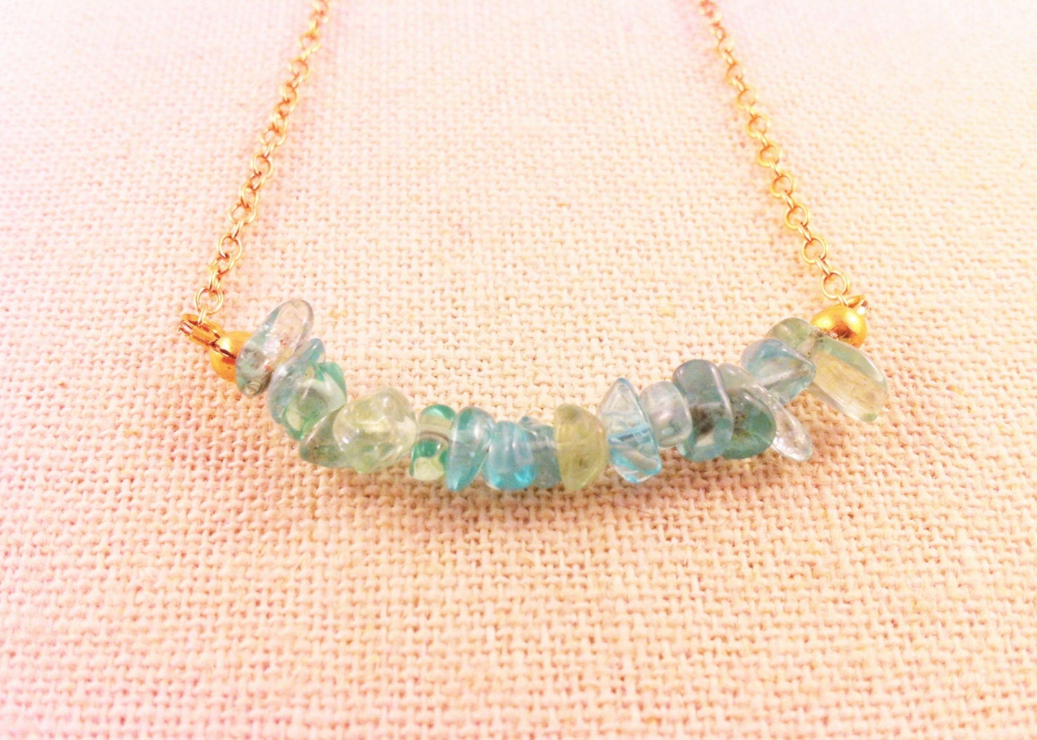 Salt Water Series - Apatite Necklace