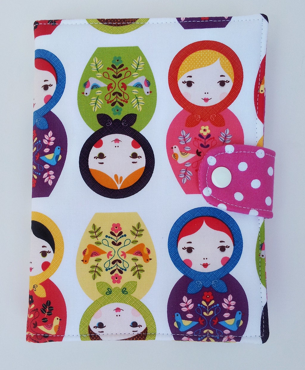 Kindle Cover Kindle Fire case Nook cover ipad mini cover Google Nexus Matryoshka Doll Babushka Russian Doll Little Kukla Bright Custom order