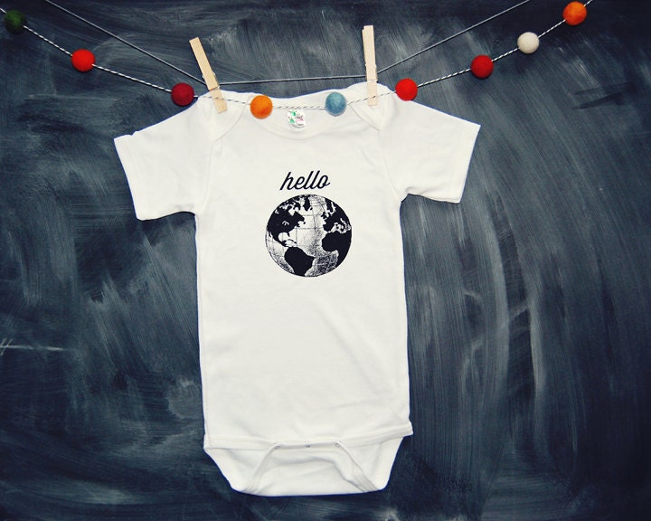 Baby ONESIE - HELLO, WORLD