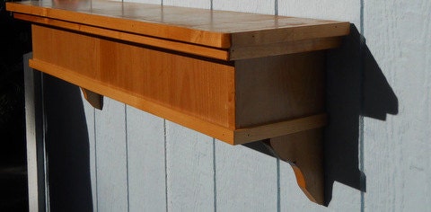Mantel, Custom Alder Mantel, Decorative Shelf, Custom Built by Dan Leasure