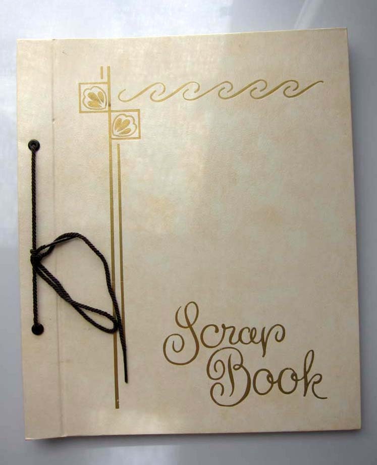 Vintage Scrap Book Sketchbook - Perfect Condition