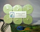 Ecofriendly Soy Tea Light Candles Patchouli Scented 6pk