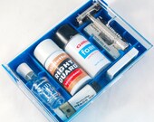 1966 Gillette Super Speed Vacation Travel Kit Double Edge Safety Razor