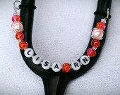 Valentine's Day PERSONALIZED STETHOSCOPE CHARM for Nurses, Docs, Healthcare Professionals