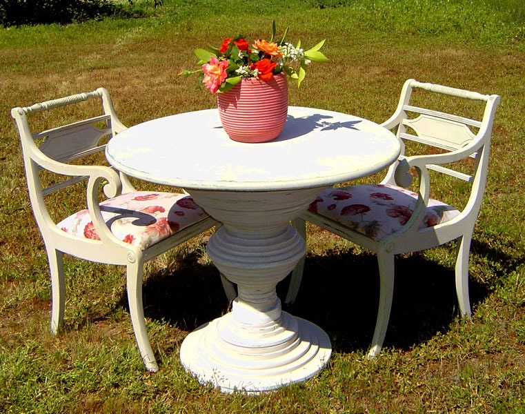 DESIGN YOUR TABLE - Stacked Disk Pedestal Table Made to Order