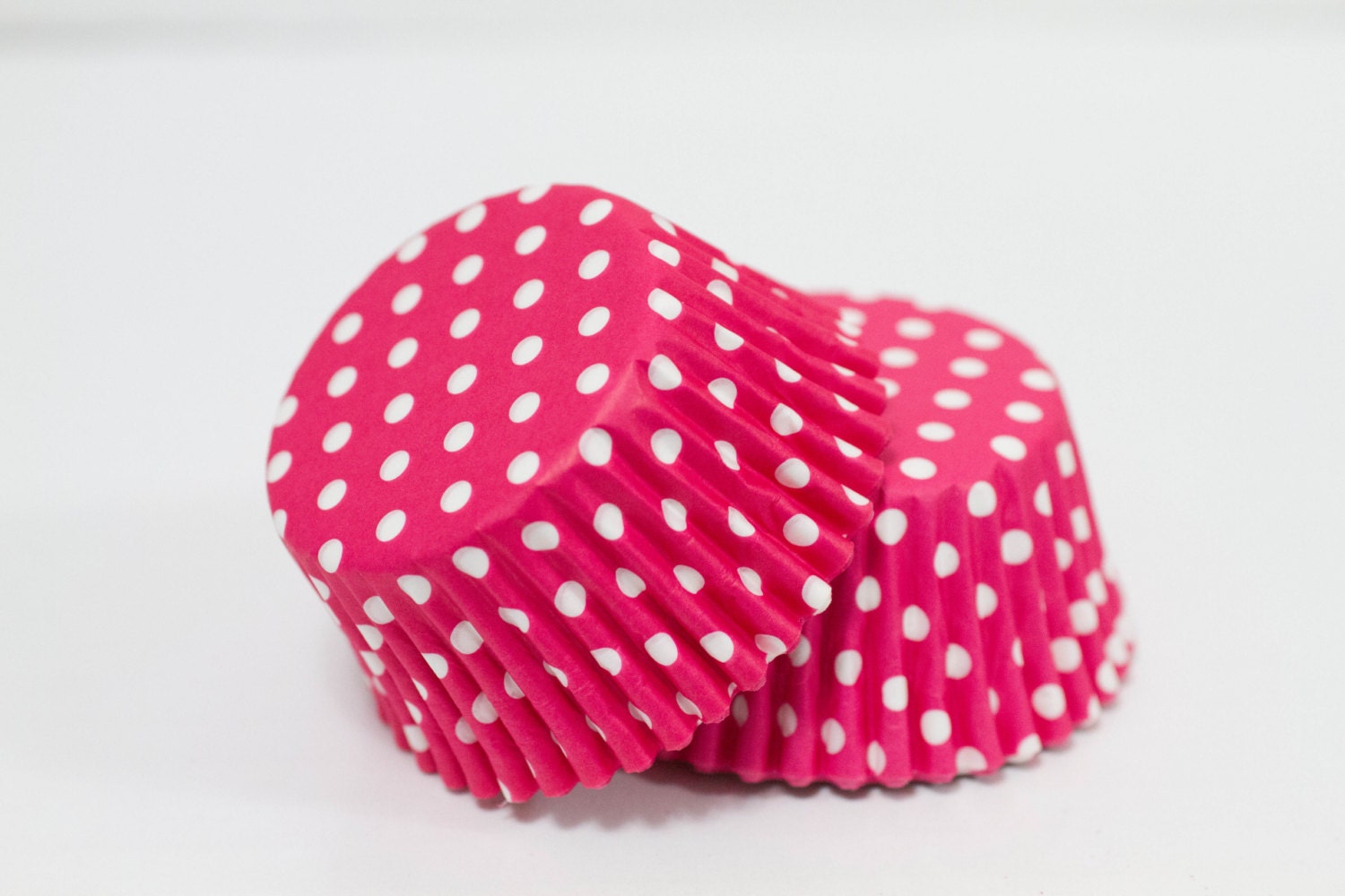 Pink and White Polka Dot Cupcake Liners Il_170x135