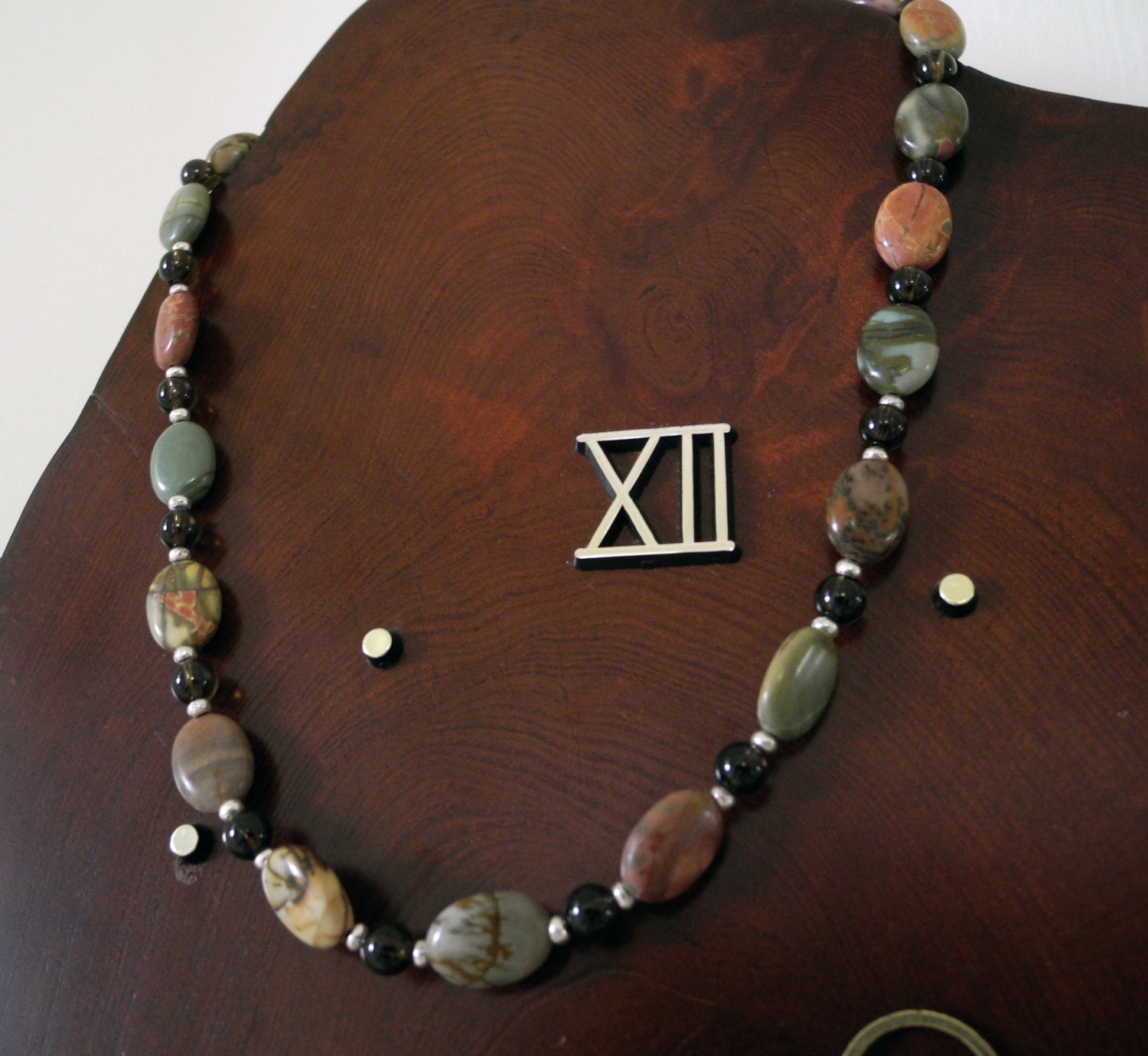 Landscape Jasper Beaded Necklace