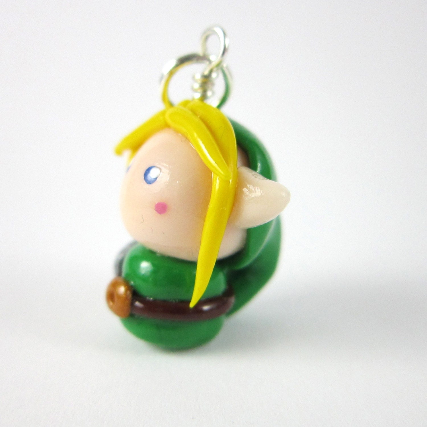 Legend of Zelda Link chibi- Keychain, Necklace, cell phone strap, dust plug