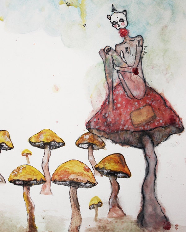 E K A, a 16" x 20" Print By: Allison Harvard