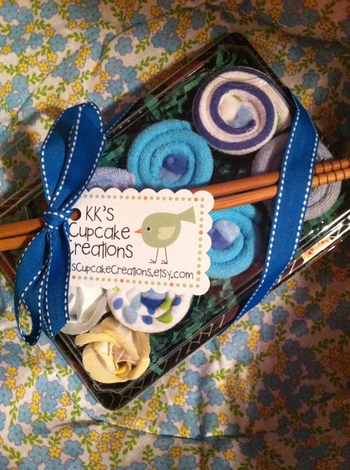 Sushi Baby -Baby Boy Shower Gifts - Baby Washcloths - Unique Baby Gifts