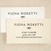 Elegant Letterpress Business Cards - Personalized Vintage Style - Rialto (50)