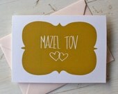 Mazel Tov card