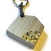 Silver Heart House Keyring