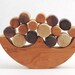 Wooden Balancing Toy Game by Bannor Toys - Balancing Wooden Stacker