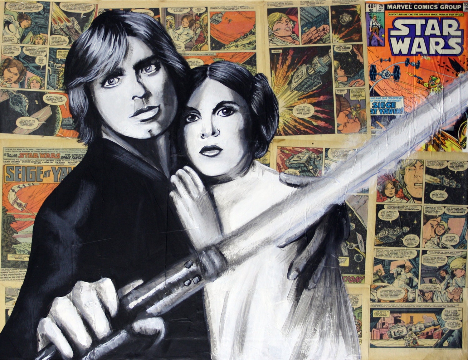 LUKE & LEIA Painting
