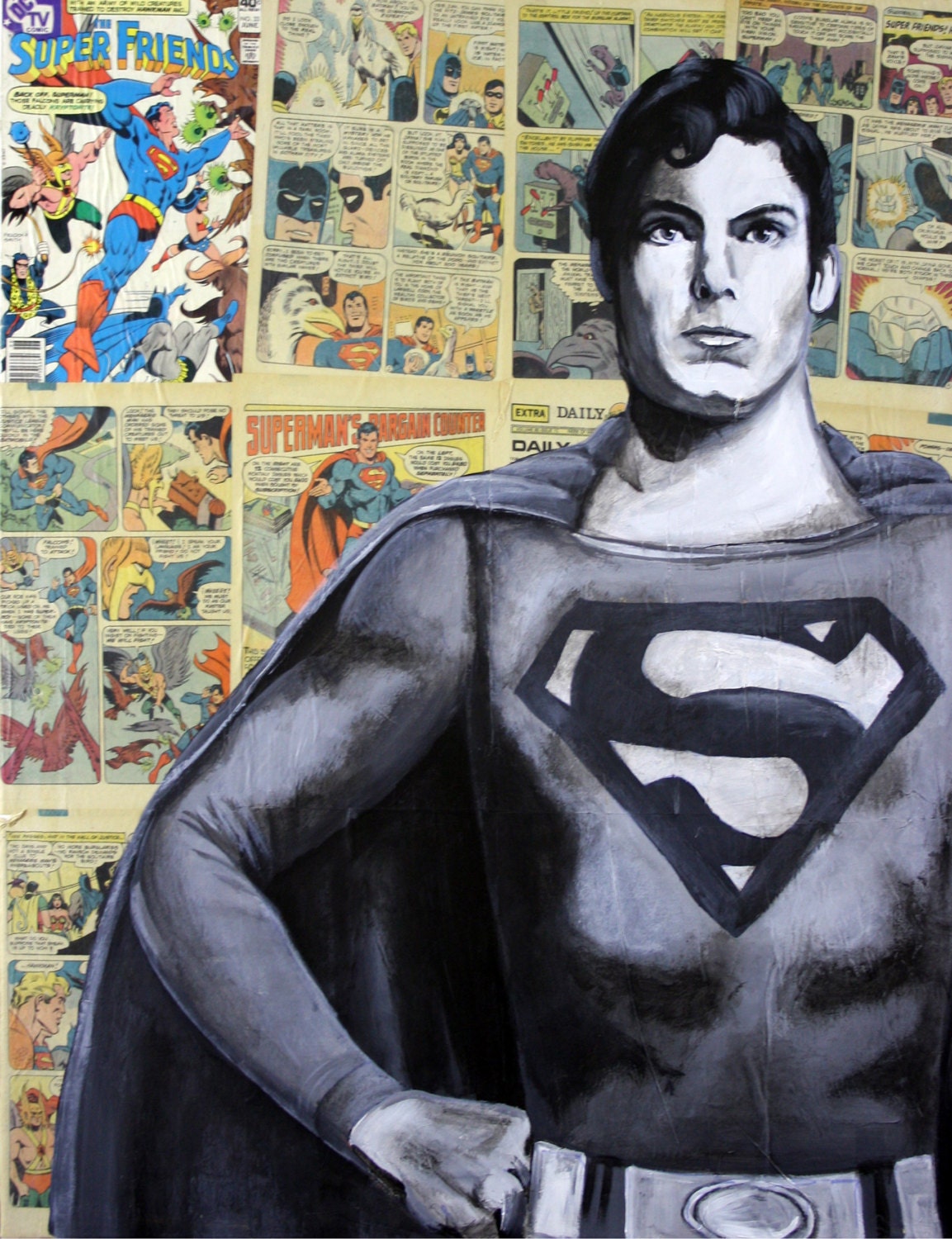 SUPERMAN Painting