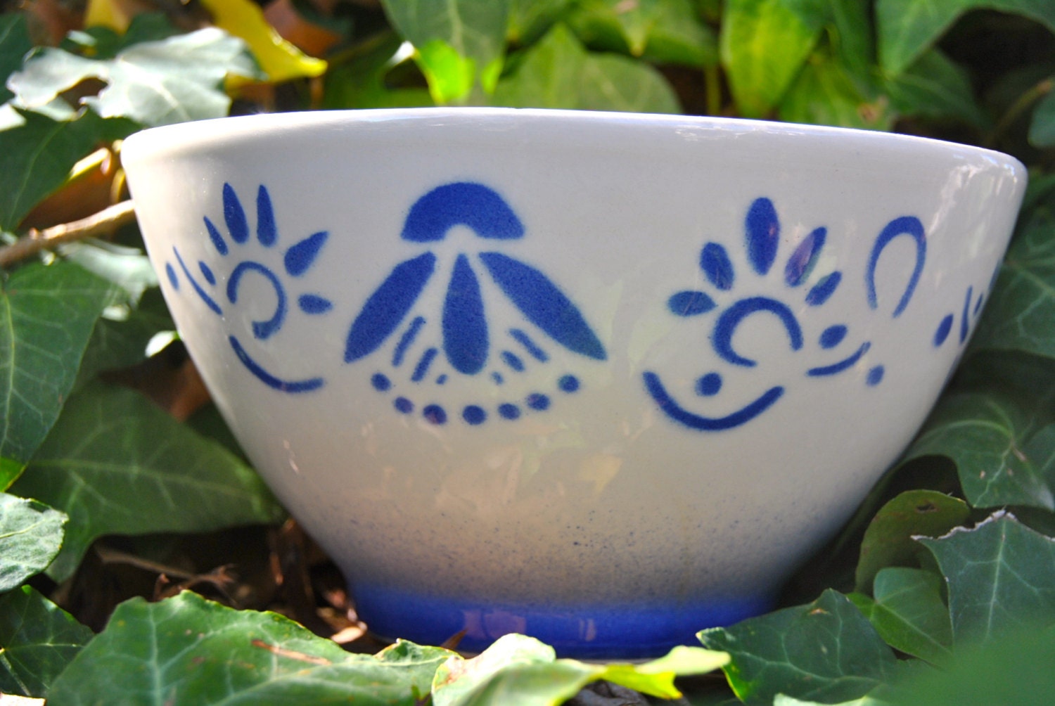 Cafe Au Lait Bowl from France by Luneville