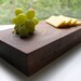 Locally salvaged Walnut cutting board.