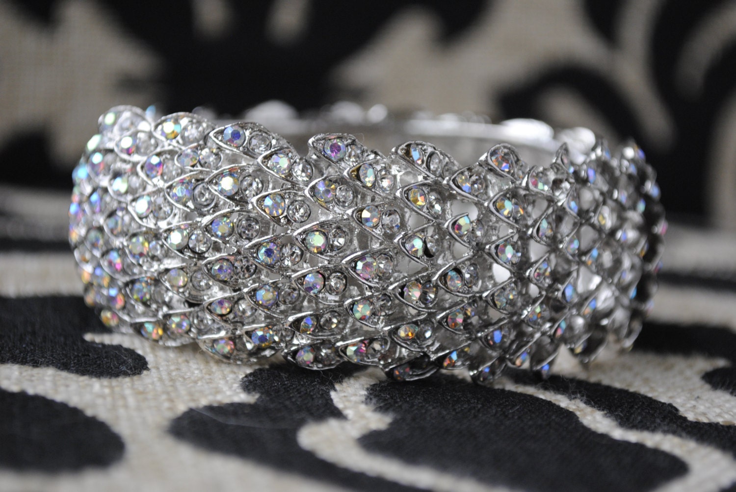 Crystal Cuff Bangle