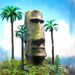 Easter Island Moai Terrarium - Exotic Moss Zen Garden
