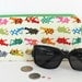 Hippo Pencil Case Kid's Long Zipper Pencil Pouch / Children Gift School Supplies Red Orange