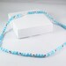 Beaded Necklace in Light Turqoise