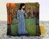 Snow White Illustration Linen Lavender Bag