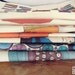 Blue Typewriter Illustration Eco Cotton Tote Bag