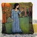 Snow White Illustration Linen Lavender Bag