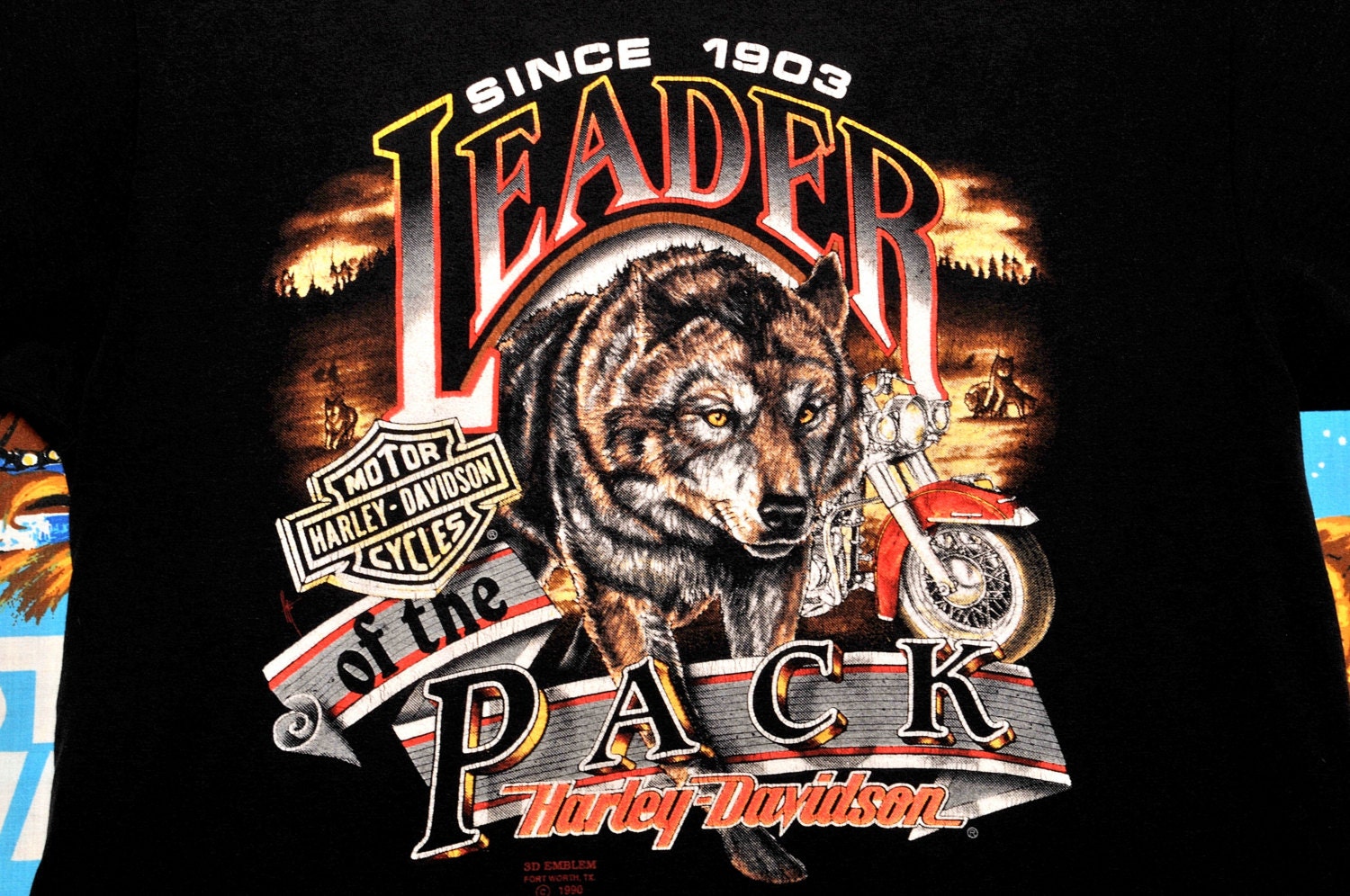 Harley-Davidson "Leader Of The Pack" T-Shirt L