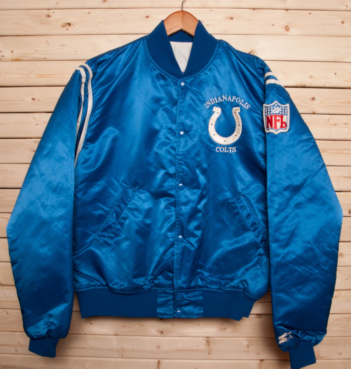 Indianapolis Colts Starter Brand Football Jacket L
