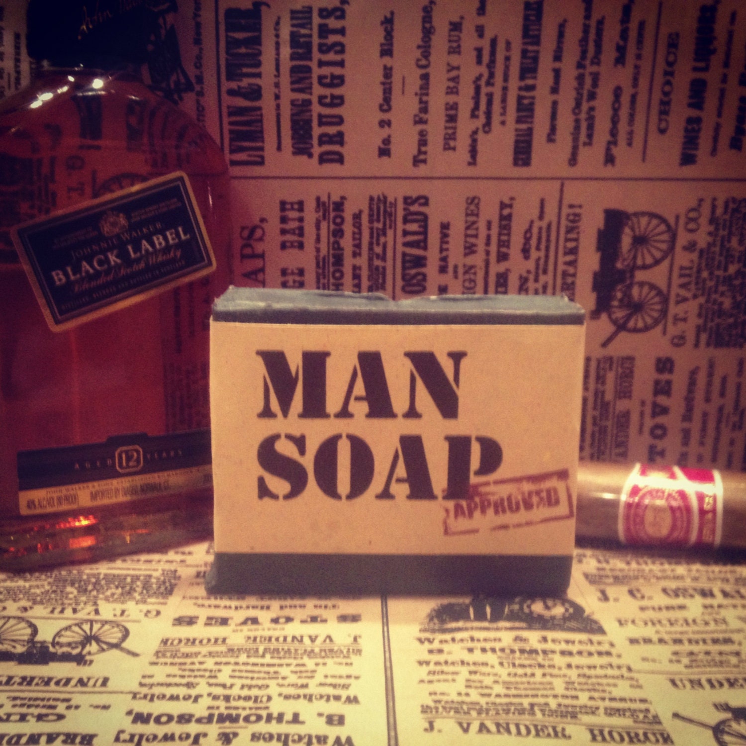Vegan Hand Made Soap for Men - Man Soap