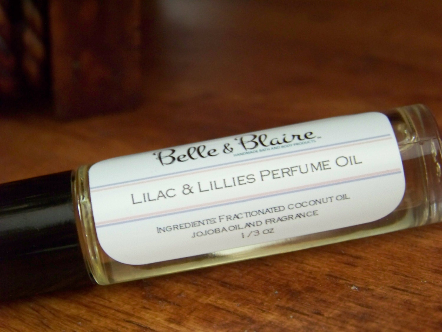 Vegan- Lilac & Lillies Perfume Oil- Lilac, Lillies- Roll On Perfume